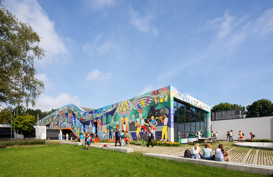 Revitalizing History: Gymnasium Beekvliet in Sint-Michielsgestel, The Netherlands